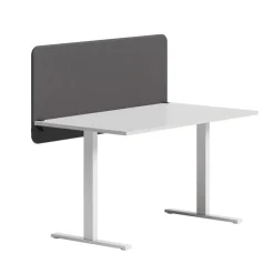 DPJ Workspace Tischtrennwand Softline 30 hängend - Komplettpaket mit Tischbeschlägen