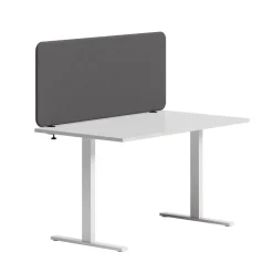 DPJ Workspace Tischtrennwand Softline 30 - 59 cm hoch über dem Tisch