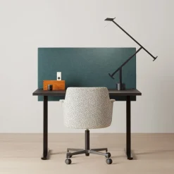 DPJ Workspace Tischtrennwand Soneo 30 - Komplettpaket mit Tischbeschlägen