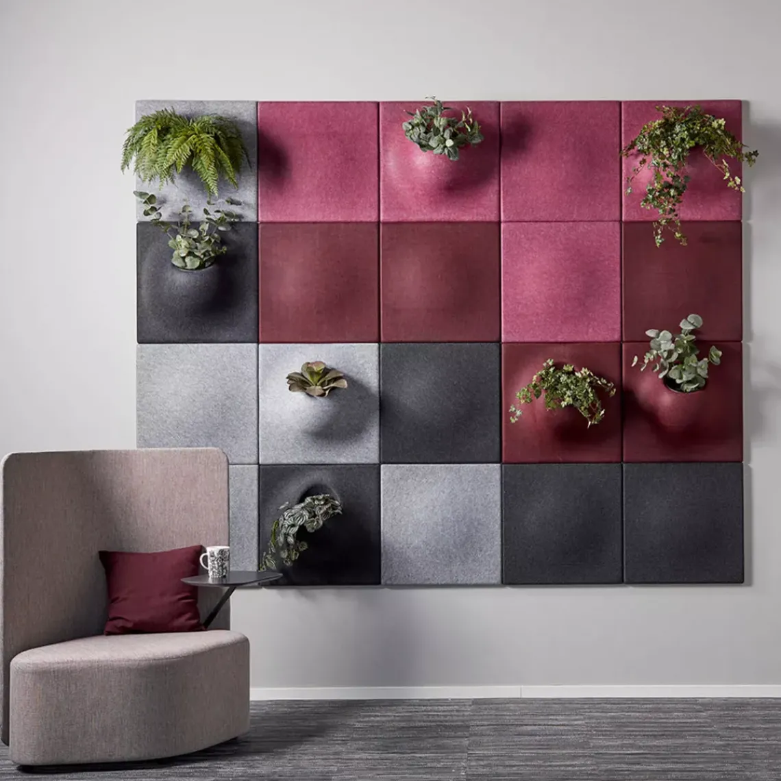 DPJ Workspace Wandabsorber PlantPanel