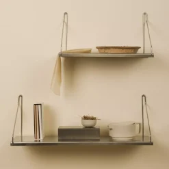 DPJ Workspace Wandregal Shelf - In Edelstahl