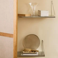 DPJ Workspace Wandregal Shelf - In Edelstahl